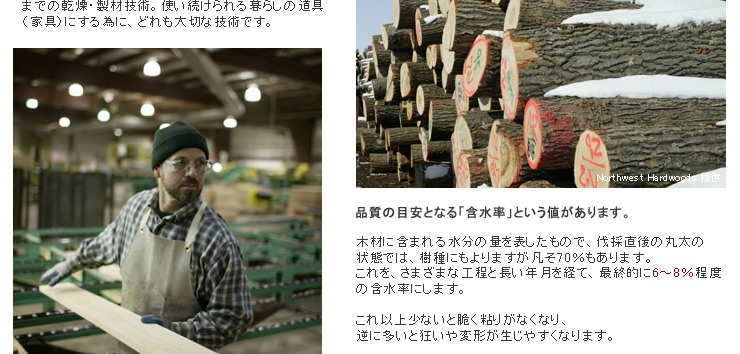 妥協のない素材・製材