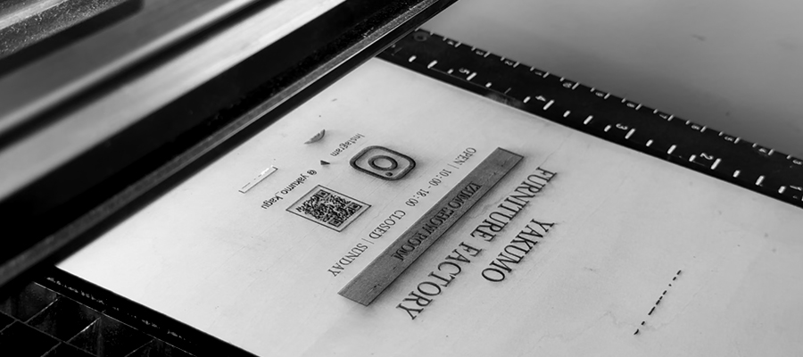 木材レーザー加工