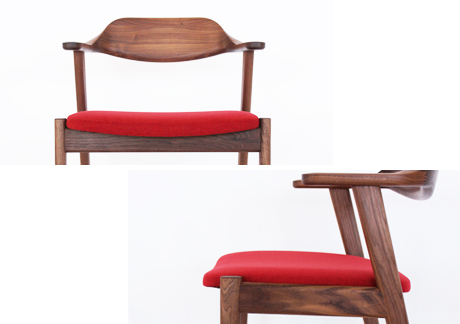 セミアームチェア