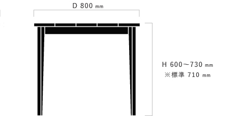 サイズオーダーテーブル