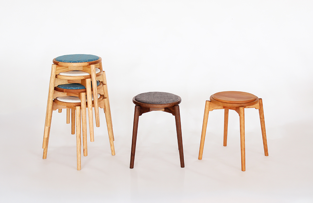 木製スツール