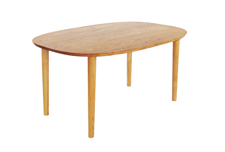 SPD150RO スーパー楕円テーブル（オーク） スーパー楕円テーブル